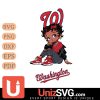 Washington Nationals Betty Boop Black