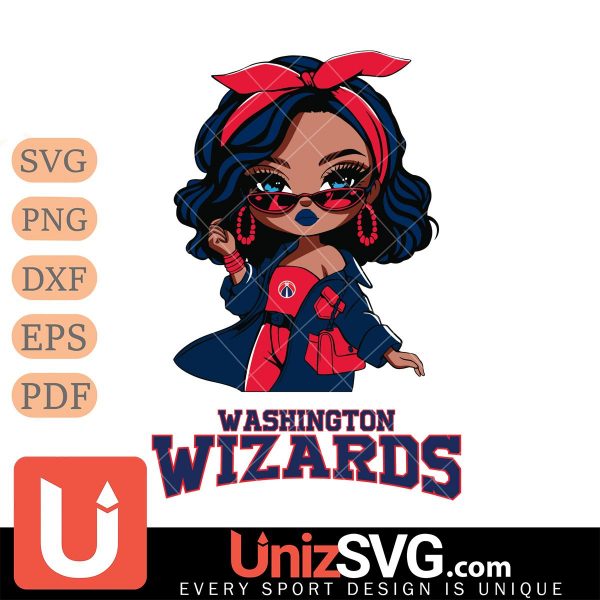 Washington Wizards Fan Girl Black Disney