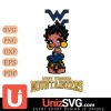 West Virginia Mountaineers Betty Boop Black Fan Girl