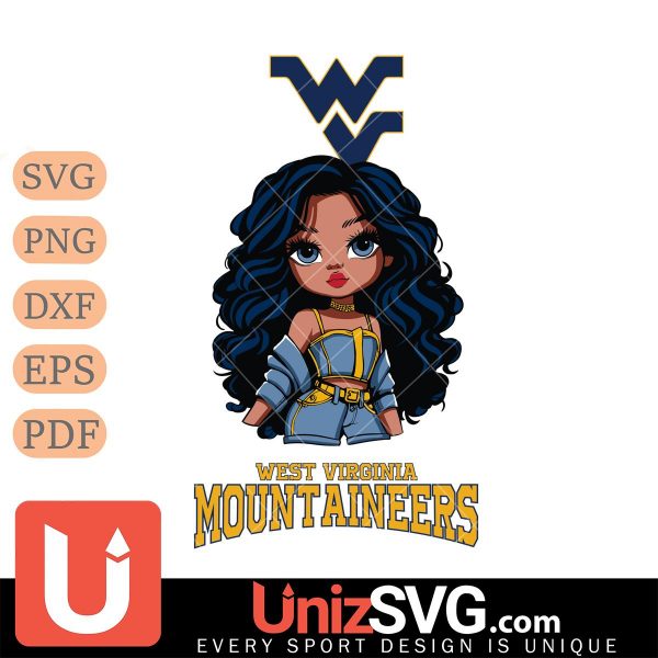 West Virginia Mountaineers Fan Girl