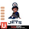 Winnipeg Jets Betty Boop Black